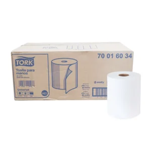 TOALLA EN ROLLO BLANCA TORK UNIVERSAL 6/180 H.S.